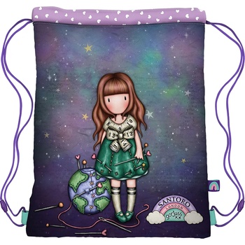 Santoro gorjuss Спортна торба Santoro Gorjuss - Be Kind To Our Planet (1123GJ07)
