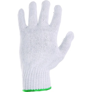 CANIS SAFETY a. s Cxs falo / Текстилни ръкавици с pvc мишени - бяло/синьо 8 (334000110508)