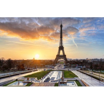 DIMEX ART s. r. o Флизелинов фототапет айфеловата кула ii 375 x 250 см