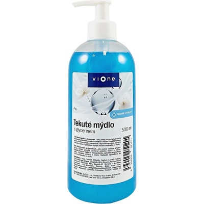 Vione tekuté mýdlo s perletí modré Moře pump. 500 ml