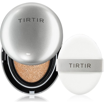 Tirtir Mask Fit Aura Cushion hydratační make-up v houbičce pro rozjasnění pleti 21C Cool Ivory 18 g