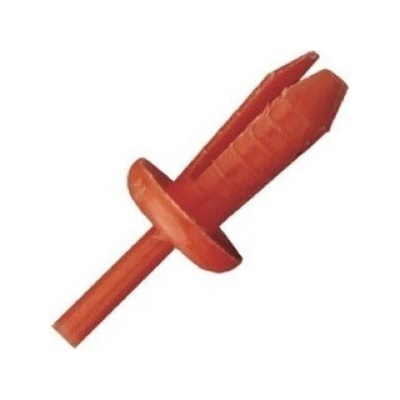 Upevňovací nýt pro rozvaděčové kanály 6mm oranžová (250ks) IBOCO DUCTAFIX R6 06511