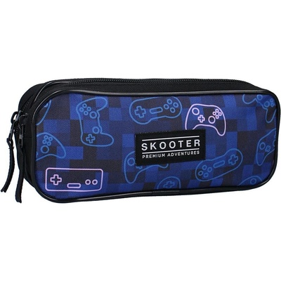 Vadobag Ученически несесер Vadobag Skooter - Winning Streak, 2 ципа (421-00568)