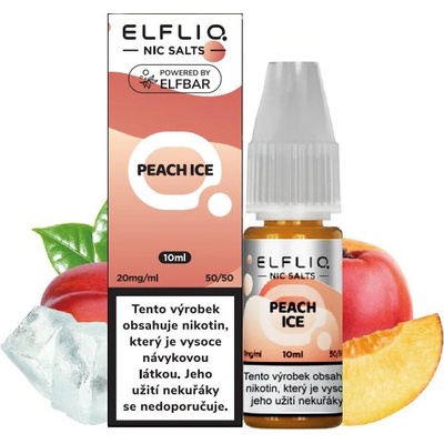 Elf Bar Elfliq Salt Peach Ice 10 ml 20 mg