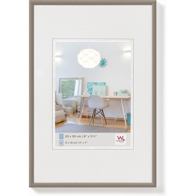 walther design picture frame steel 50 x 70 cm New Lifestyle plastic frame KV070D
