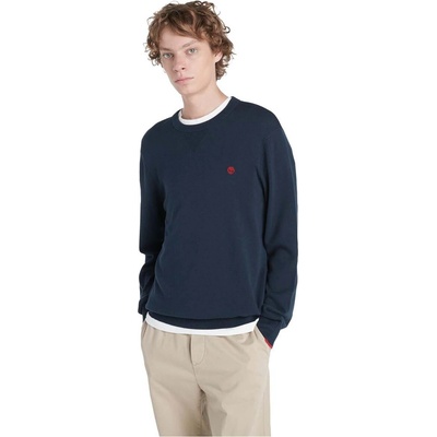 Timberland Блуза Timberland Johns River Cotton Crewneck Sweater - Navy