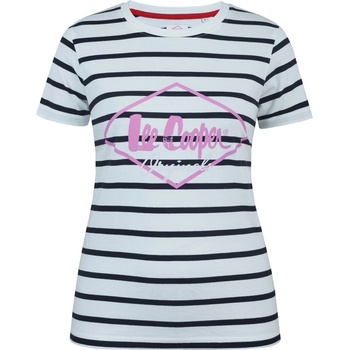 Image 1 of Lee Cooper Дамска тениска Lee Cooper Diamond T Shirt Ladies - Stripe