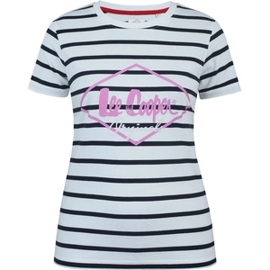 Lee Cooper Дамска тениска Lee Cooper Diamond T Shirt Ladies - Stripe