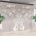 Art Gift Decor Фототапет Красиви лебеди