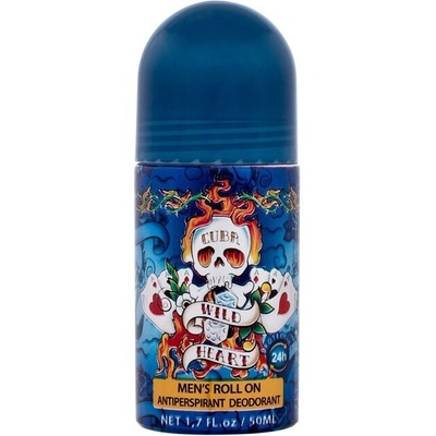 Cuba Wild Heart Men roll-on 50 ml