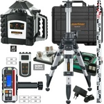 Laserliner Комплект ротационен лазер с тринога манивела и телескопична лата Laserliner Quadrum M350 S set 2/ 350 м (053.00.09-2)