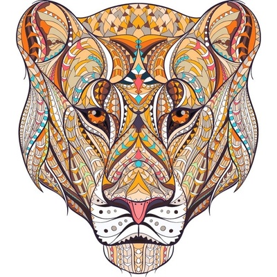 IZMAEL Drevené Leopard/M 160 dielov