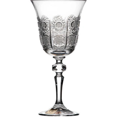 Bohemia Crystal Brúsené poháre na červené víno Laura 12116 57001 6 x 220 ml