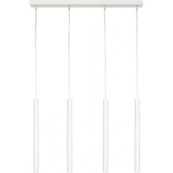 Kaspa Висяща лампа Roll с четири части бяла (10707401)