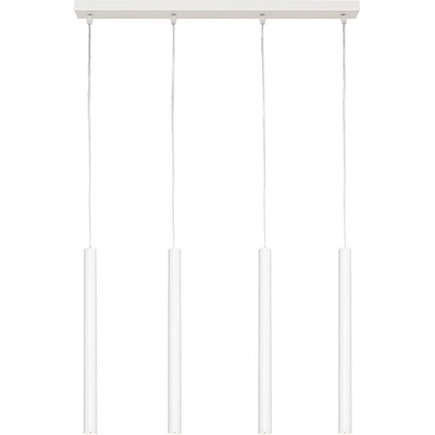 Kaspa Висяща лампа Roll с четири части бяла (10707401)