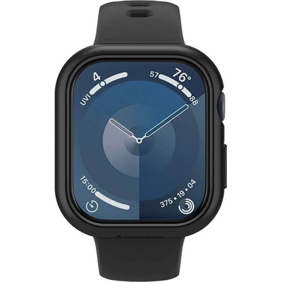 Spigen Калъф за Apple Watch 11/ 10 46mm, Spigen Thin Fit Case, Черен (ACS08601)