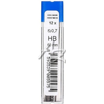 Koh-i-noor tuha 4162 0,7mm HB/12 ks