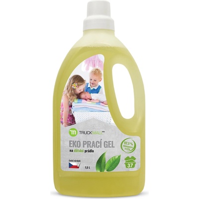 TRUCKMALL eko Prací gél na detskú bielizeň 1,5 l
