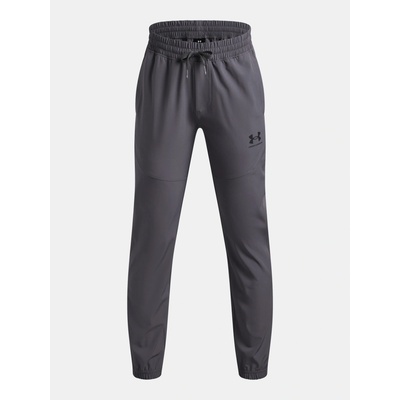 Under Armour Chlapčenské tepláky UA VIBE WOVEN JOGGER Šedá