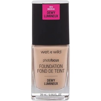 Wet n Wild Photo Focus vysoce krycí rozjasňující make-up Soft Ivory 28 ml