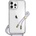SwitchEasy Play Lanyard Angel Case - хибриден удароустойчив кейс с връзка за носене за iPhone 13 Pro Max (прозрачен)