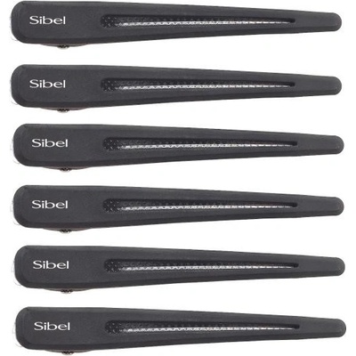 Set 6ks pinetky CARBON 12cm, veľké