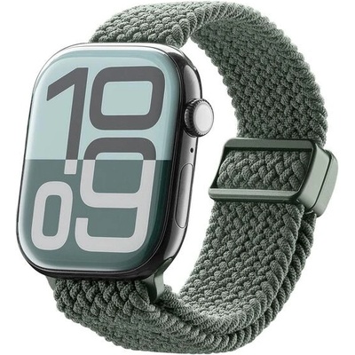 Cellularline Каишка Soft за Apple Watch 42 (S. 1-2-3)/44/45/46/49 mm зелена (14244)