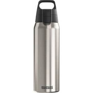 SIGG - Insulated drinking bottle - Thermos bottle Shield Therm One Brushed - carbonated drinks - leak-proof - dishwasher safe - BPA-free - 90% recycled stainless steel - silver - 0.75L - 6217.90