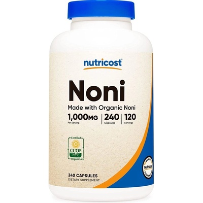 Nutricost Нoни 500 mg 240 капсули | Nutricost (67280 (351101) NC)