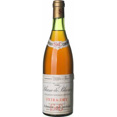 Schröder & de Constans Blanc De Blancs suché bílé 1966 0,75 l (holá láhev)