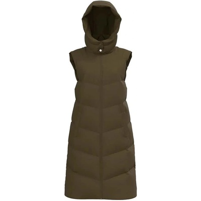 PIECES Потник Pieces Jamilla Long Vest - Green (Dark Olive)