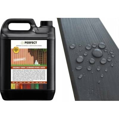 Impregnace na dřevo PERFECT WOOD 5 L GRAFIT 60 m2
