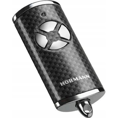 HORMANN HSE 4 BS 4511587 - dálkový ovladač pohonu brány a vrat, 4-kanálový 868 MHz BiSecur, lesklý karbonový