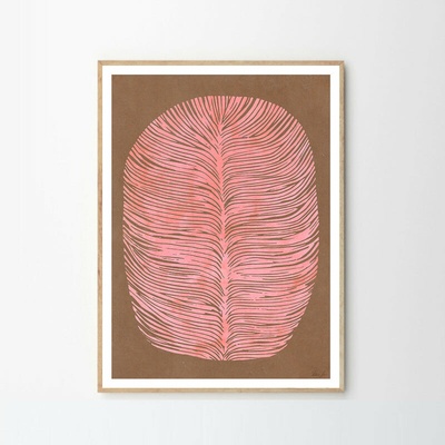 Moikka Plakát Pink Lagoon by Rebecca Hein 21x29,7 (A4)