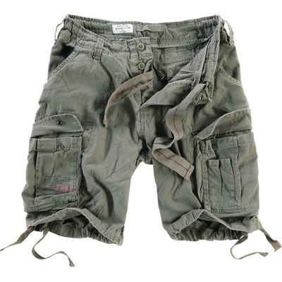 Airborne vintage shorts olivové