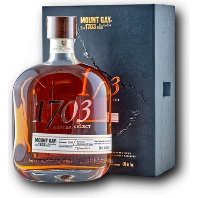 Mount gay 1703 Master Select 43% 0,7 l (kazeta)