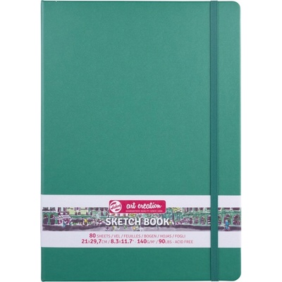 Royal Talens Skicák Art Creation zelený 140 g m2 80 stran 13 x 21 cm – Zboží Dáma