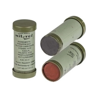 Mil-Tec farby maskovacie obojstr. čierna/hnedá