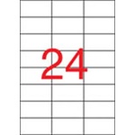 APLI Универсален етикет, 70x37 mm, APLI, 600 етикета в опаковка 10818/1212 (10818/1212)