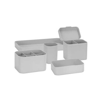 Activeshop Desk Organizer Container Set