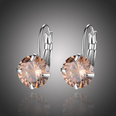 Sisi Jewelry Swarovski Elements Megan Champagne E1891 Žlutá