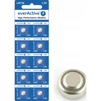everActive LR736 40 mAh 10ks EVAG3