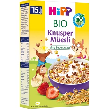 Hipp Био Хрупкаво мюсли 15м+ 200г