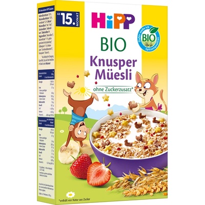 Hipp Био Хрупкаво мюсли 15м+ 200г