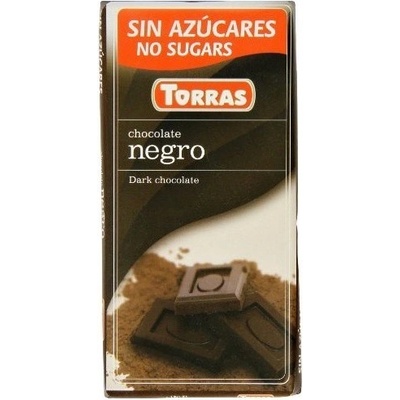 Torras Bezlepková horká čokoláda 52% 75g