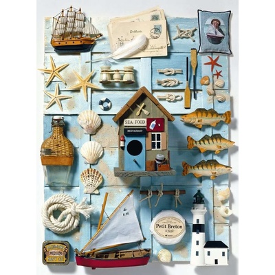 RAVENSBURGER Námořnický styl 500 dílků
