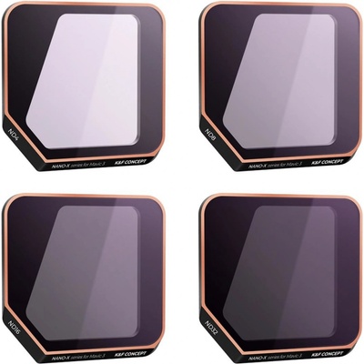 K&F Concept Sada 4 šedých neutrálních ů K&F pro DJI Mavic 3 / Mavic 3 Cine ND4, 8, 16, 32