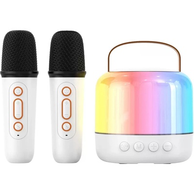 Albi Bílý bezdrátový karaoke set