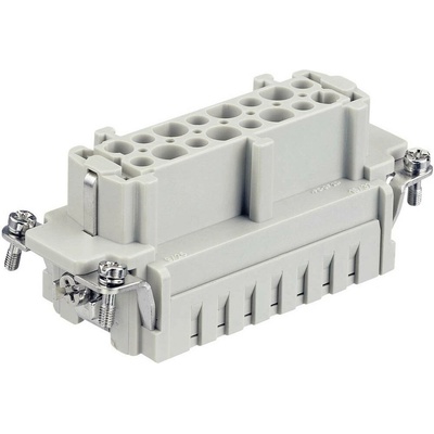 HARTING AN E 09330162702 konektorová vložka, zásuvka, seria Han® E, 1 ks