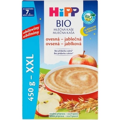 HiPP Bio mliečna na dobrú noc ovsená jablková 4 x 250 g